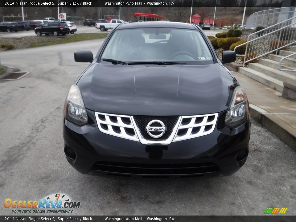 2014 Nissan Rogue Select S Super Black / Black Photo #7