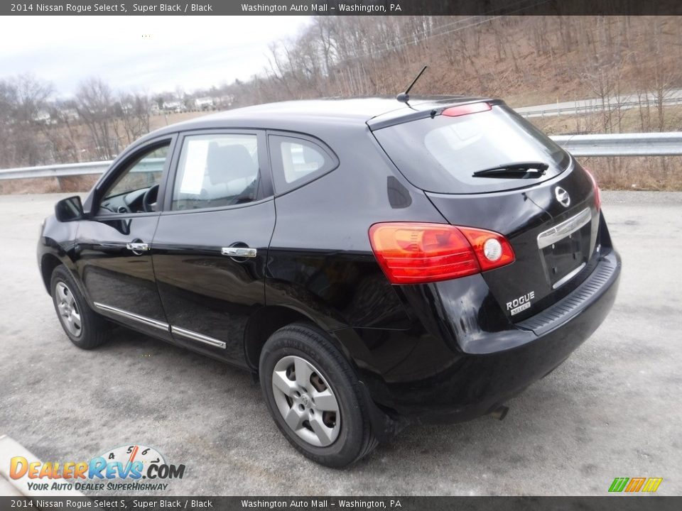 2014 Nissan Rogue Select S Super Black / Black Photo #10