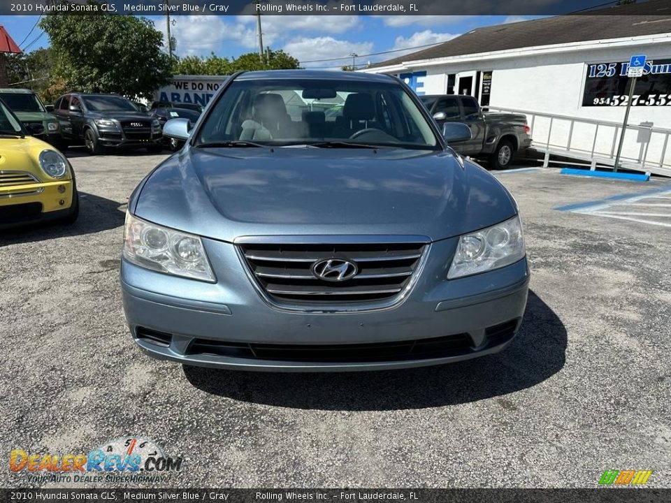 2010 Hyundai Sonata GLS Medium Silver Blue / Gray Photo #2