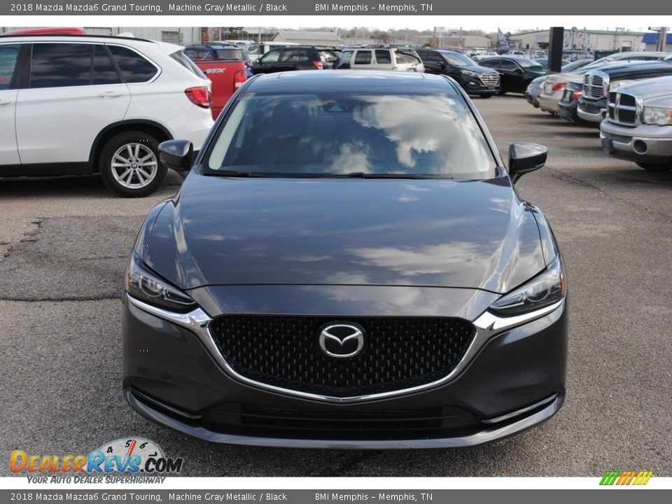 2018 Mazda Mazda6 Grand Touring Machine Gray Metallic / Black Photo #8