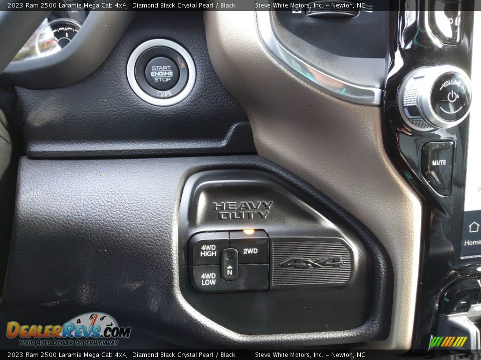 Controls of 2023 Ram 2500 Laramie Mega Cab 4x4 Photo #23