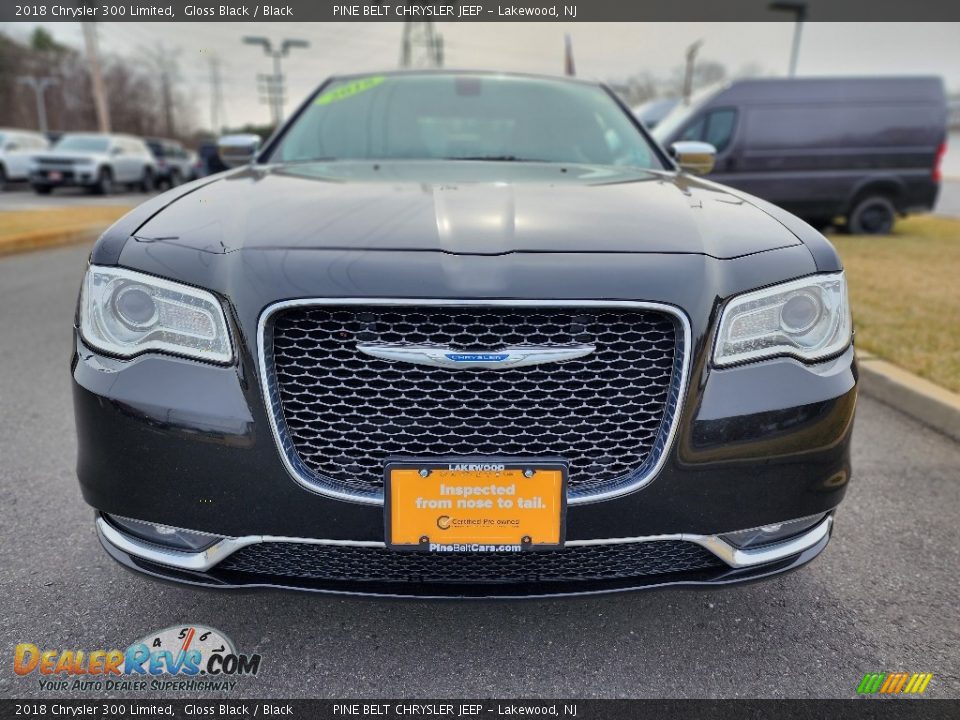 2018 Chrysler 300 Limited Gloss Black / Black Photo #20