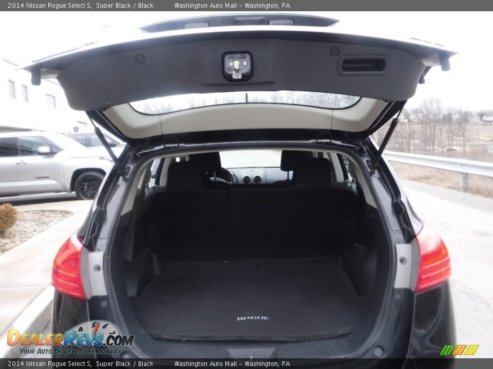 2014 Nissan Rogue Select S Super Black / Black Photo #22