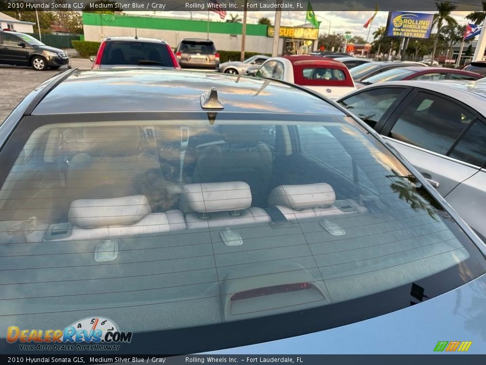 2010 Hyundai Sonata GLS Medium Silver Blue / Gray Photo #8