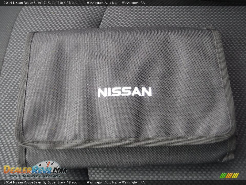2014 Nissan Rogue Select S Super Black / Black Photo #23