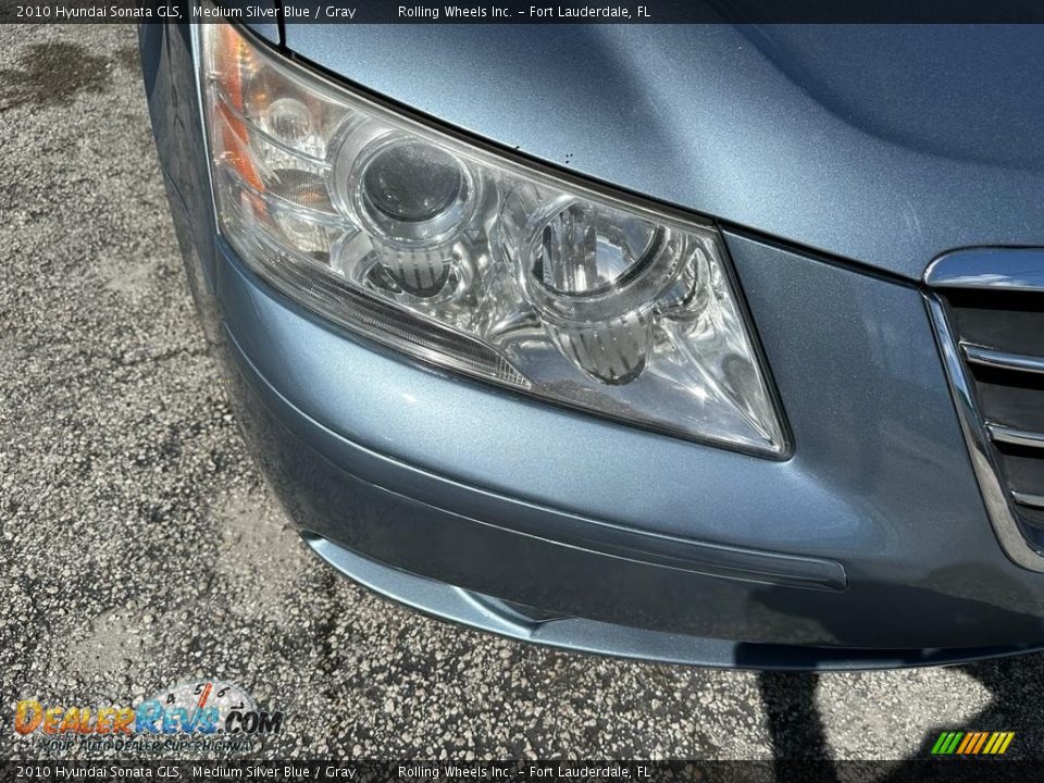 2010 Hyundai Sonata GLS Medium Silver Blue / Gray Photo #9