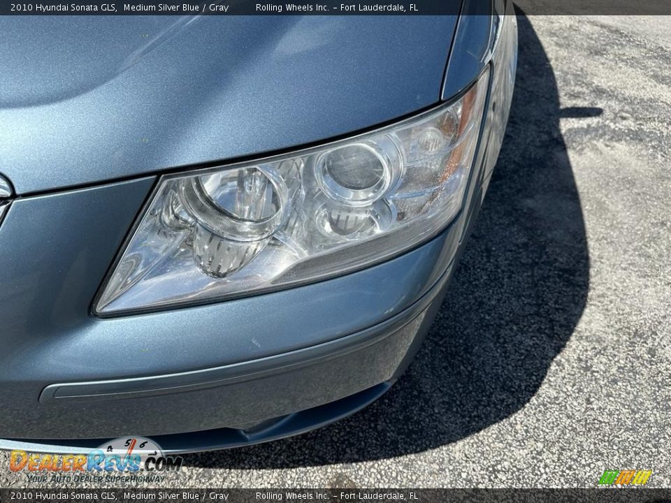 2010 Hyundai Sonata GLS Medium Silver Blue / Gray Photo #10