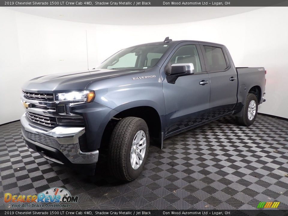 2019 Chevrolet Silverado 1500 LT Crew Cab 4WD Shadow Gray Metallic / Jet Black Photo #6