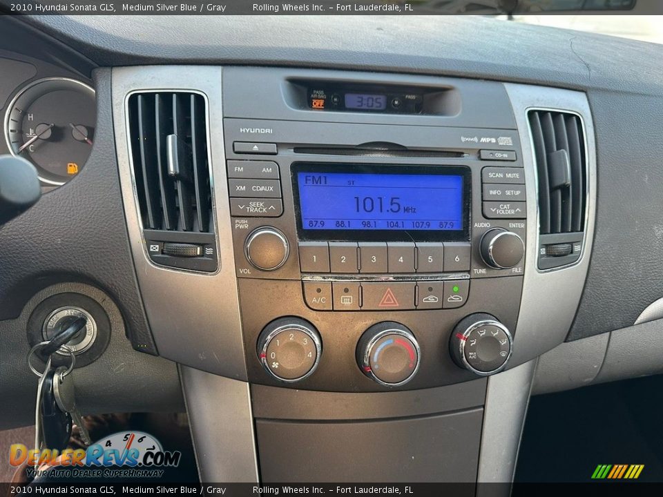 2010 Hyundai Sonata GLS Medium Silver Blue / Gray Photo #14