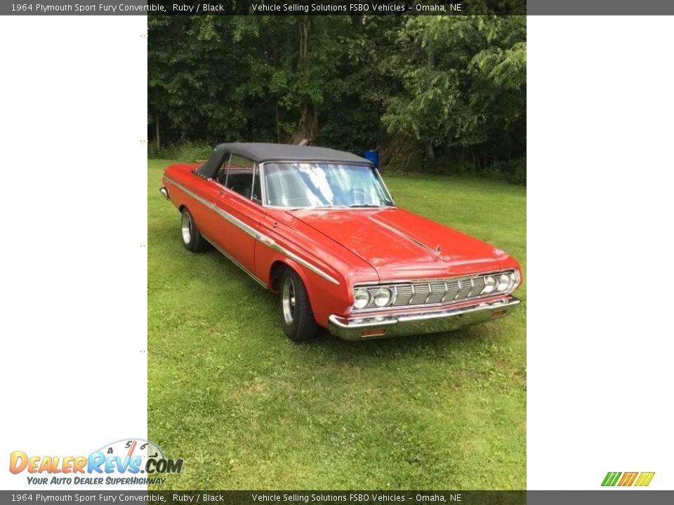 Ruby 1964 Plymouth Sport Fury Convertible Photo #1