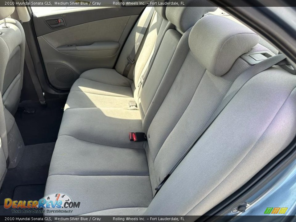 2010 Hyundai Sonata GLS Medium Silver Blue / Gray Photo #19