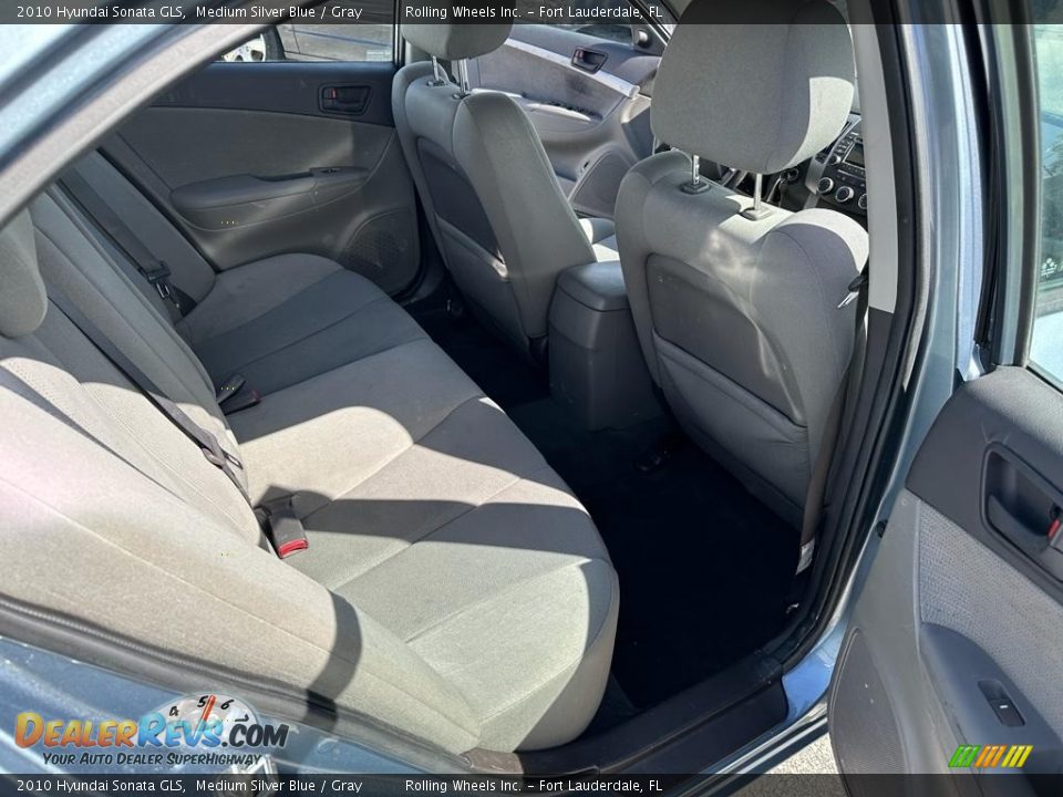 2010 Hyundai Sonata GLS Medium Silver Blue / Gray Photo #20