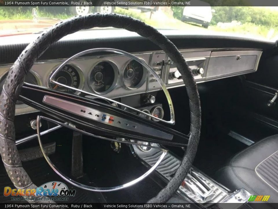 1964 Plymouth Sport Fury Convertible Steering Wheel Photo #6