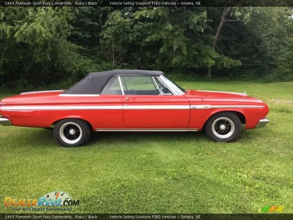 Ruby 1964 Plymouth Sport Fury Convertible Photo #10