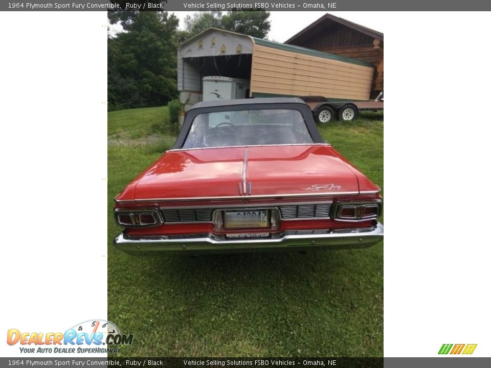 Ruby 1964 Plymouth Sport Fury Convertible Photo #12