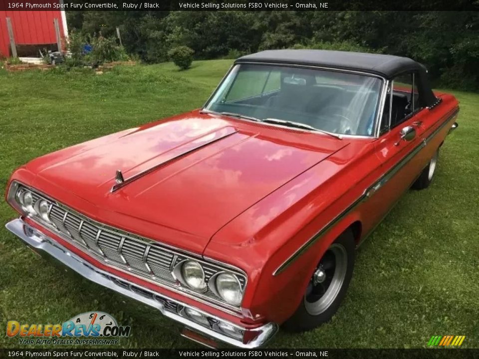 Ruby 1964 Plymouth Sport Fury Convertible Photo #13