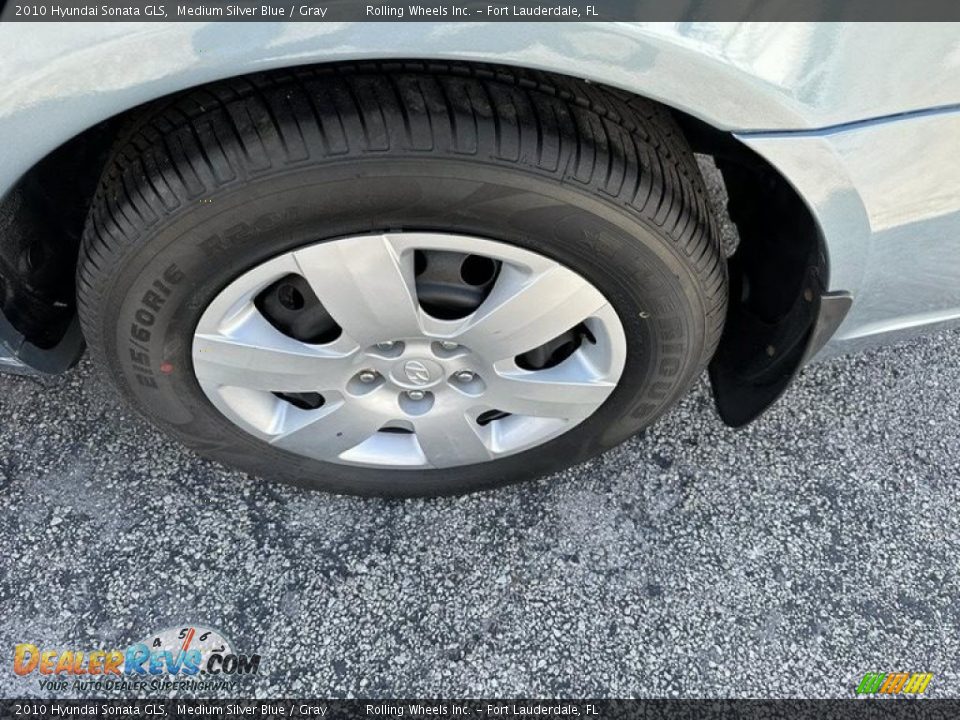 2010 Hyundai Sonata GLS Medium Silver Blue / Gray Photo #28