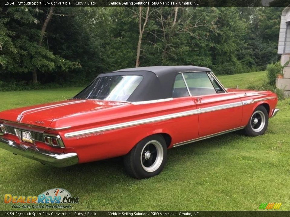 Ruby 1964 Plymouth Sport Fury Convertible Photo #14