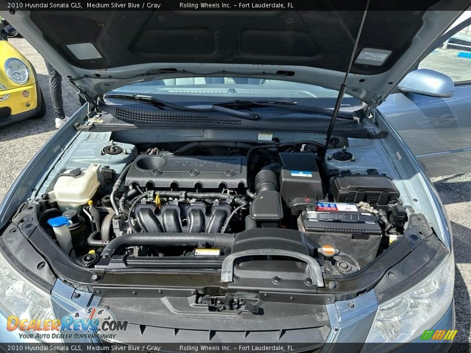 2010 Hyundai Sonata GLS Medium Silver Blue / Gray Photo #29