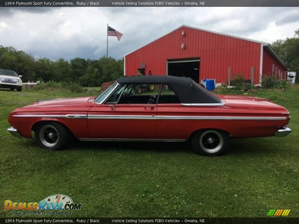 Ruby 1964 Plymouth Sport Fury Convertible Photo #16