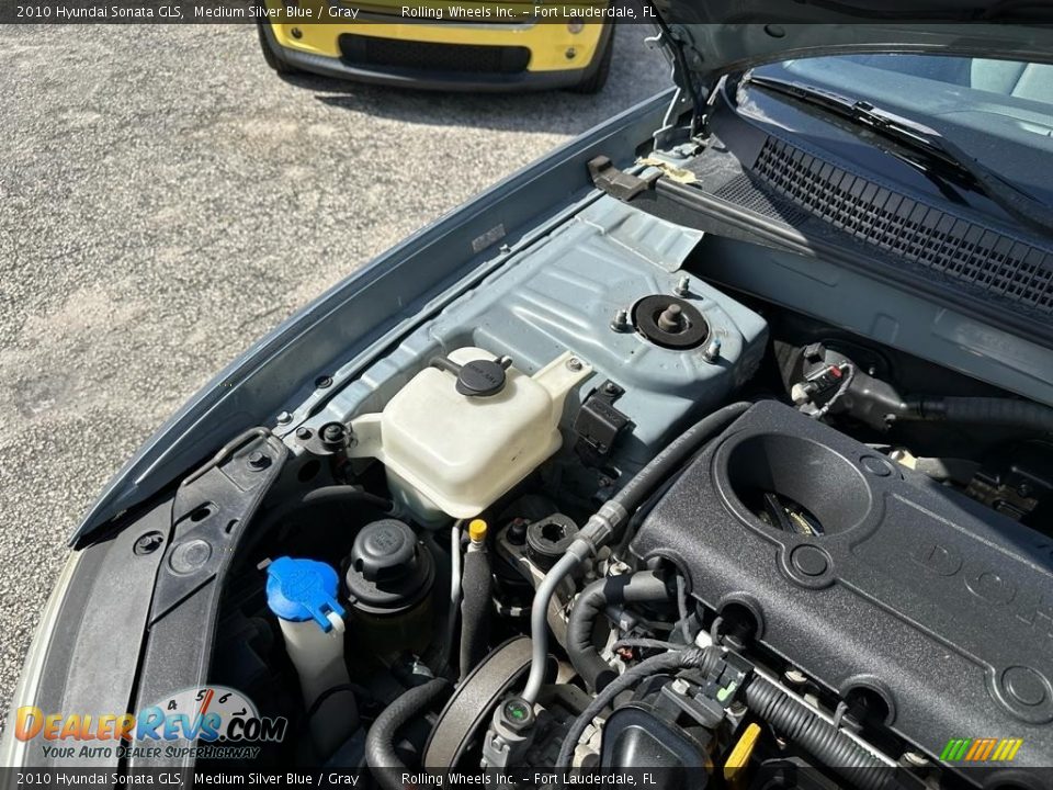 2010 Hyundai Sonata GLS Medium Silver Blue / Gray Photo #30