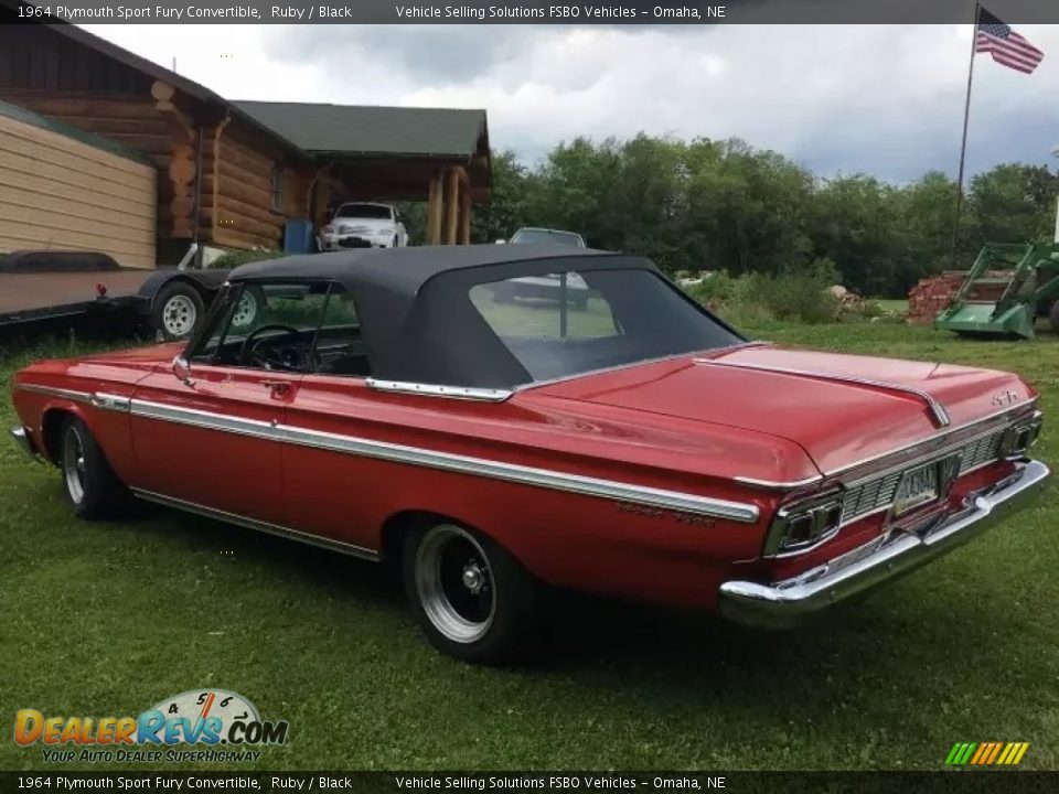 Ruby 1964 Plymouth Sport Fury Convertible Photo #17