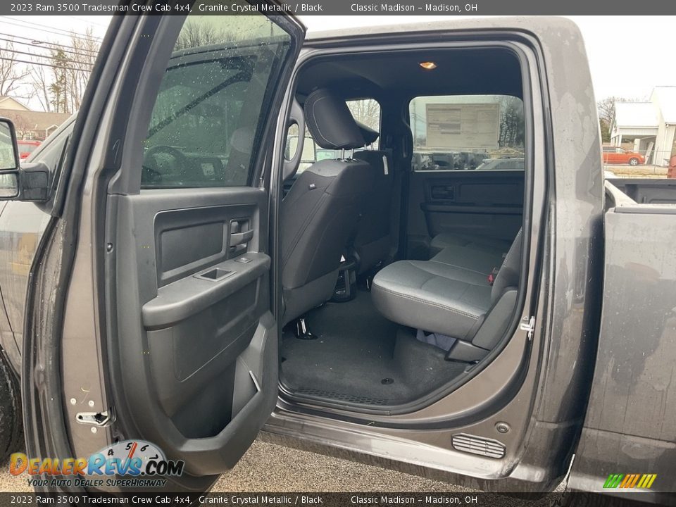 Rear Seat of 2023 Ram 3500 Tradesman Crew Cab 4x4 Photo #6