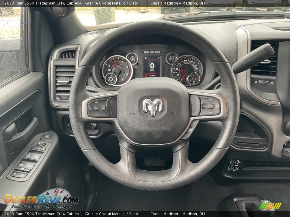 2023 Ram 3500 Tradesman Crew Cab 4x4 Steering Wheel Photo #7