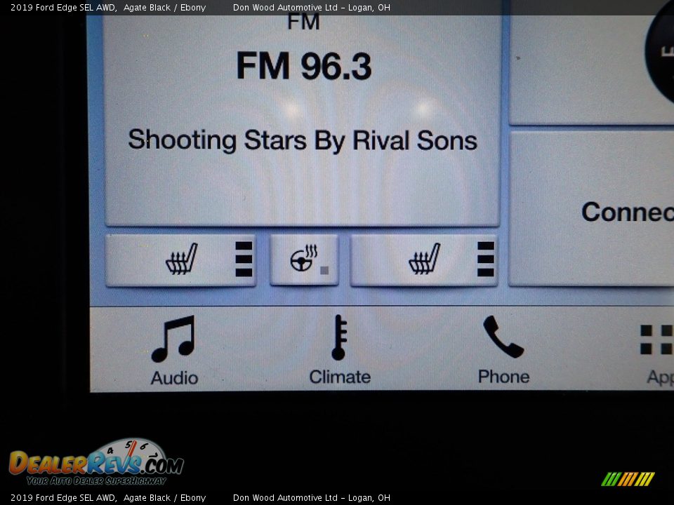 2019 Ford Edge SEL AWD Agate Black / Ebony Photo #4
