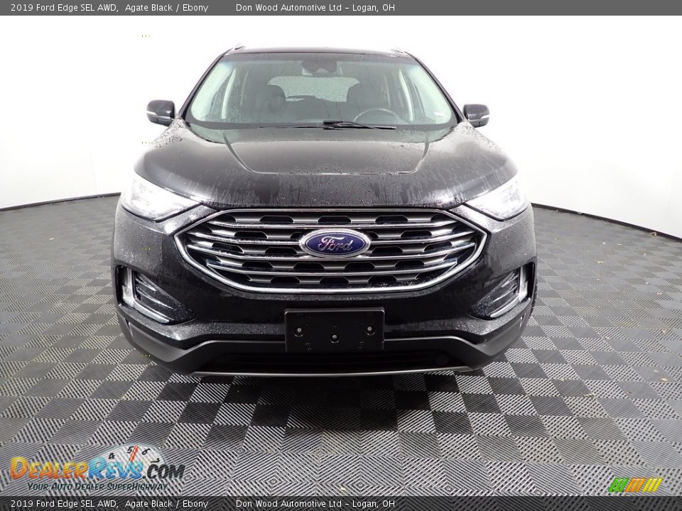 2019 Ford Edge SEL AWD Agate Black / Ebony Photo #5