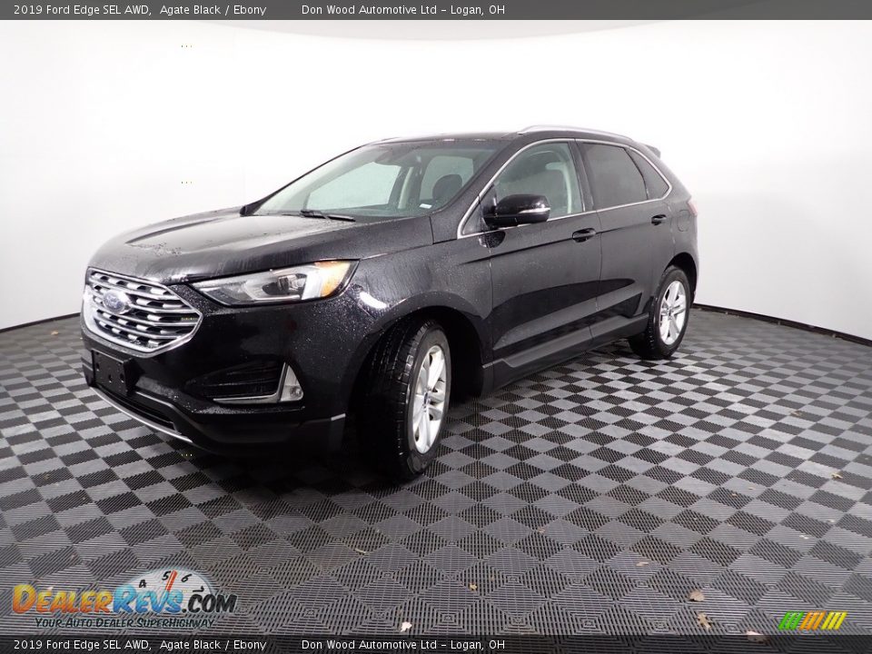 2019 Ford Edge SEL AWD Agate Black / Ebony Photo #6