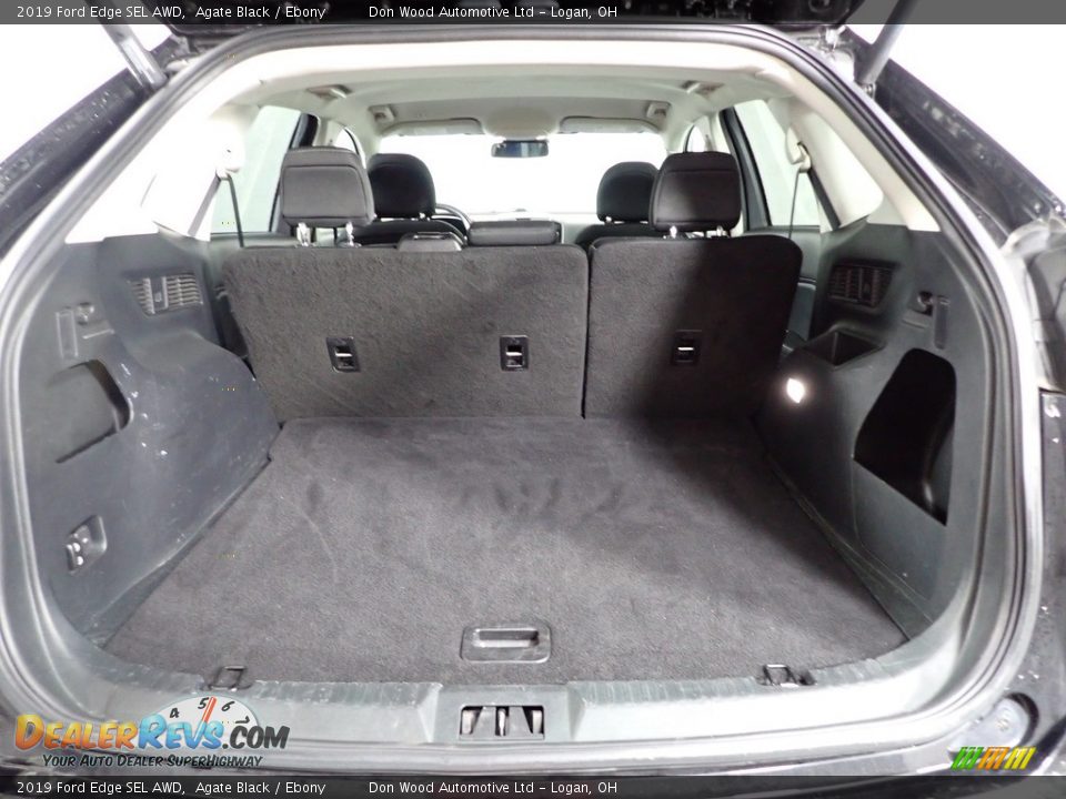 2019 Ford Edge SEL AWD Agate Black / Ebony Photo #10