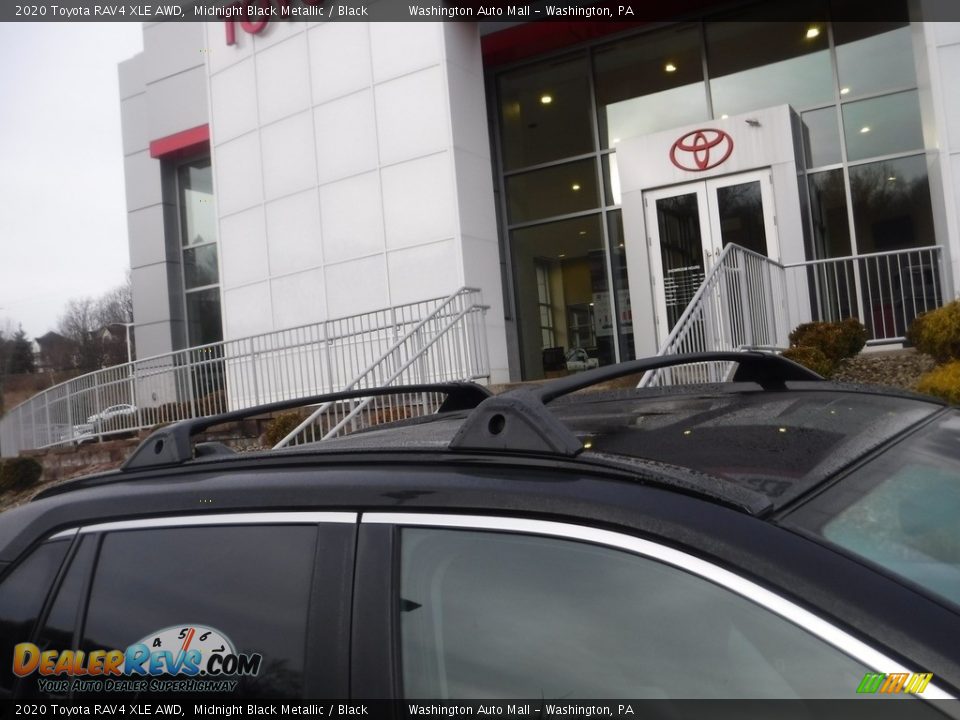 2020 Toyota RAV4 XLE AWD Midnight Black Metallic / Black Photo #3