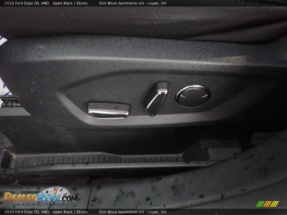 2019 Ford Edge SEL AWD Agate Black / Ebony Photo #14