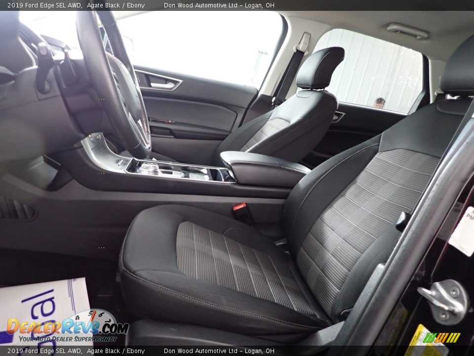 2019 Ford Edge SEL AWD Agate Black / Ebony Photo #15