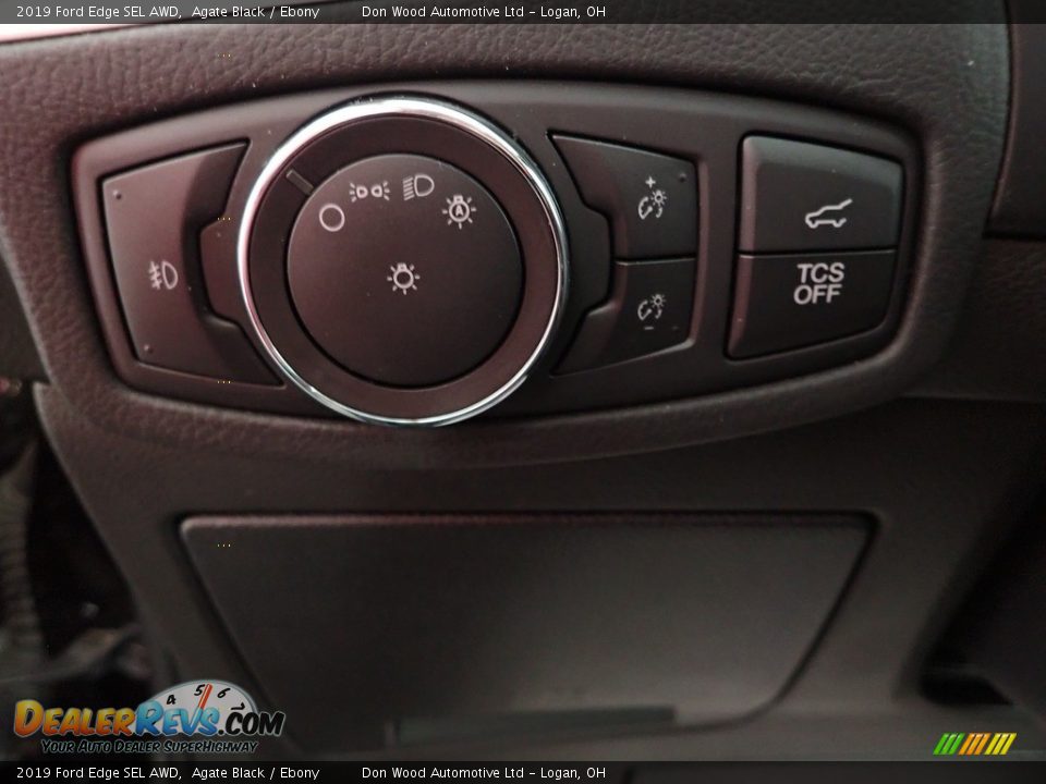 2019 Ford Edge SEL AWD Agate Black / Ebony Photo #16