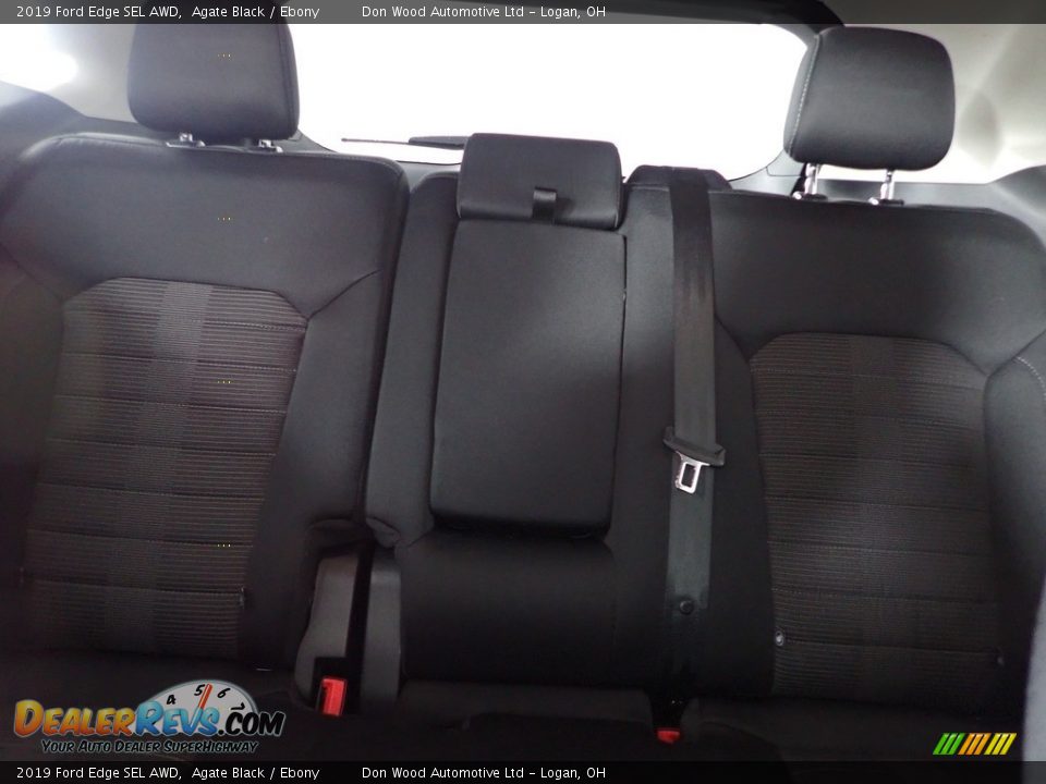 2019 Ford Edge SEL AWD Agate Black / Ebony Photo #22