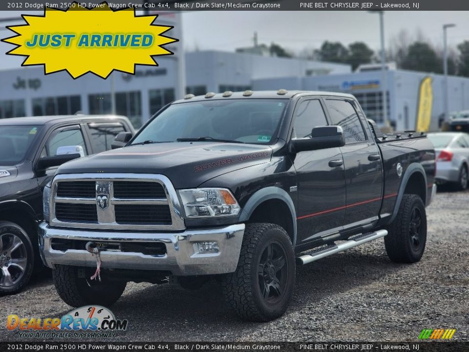 2012 Dodge Ram 2500 HD Power Wagon Crew Cab 4x4 Black / Dark Slate/Medium Graystone Photo #1