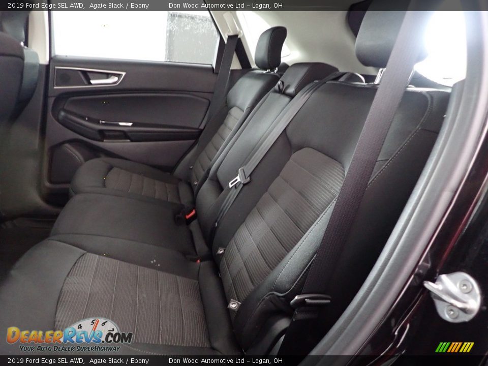 2019 Ford Edge SEL AWD Agate Black / Ebony Photo #24
