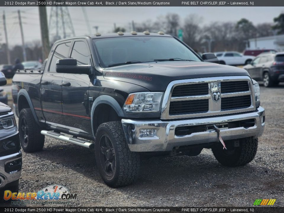 2012 Dodge Ram 2500 HD Power Wagon Crew Cab 4x4 Black / Dark Slate/Medium Graystone Photo #3