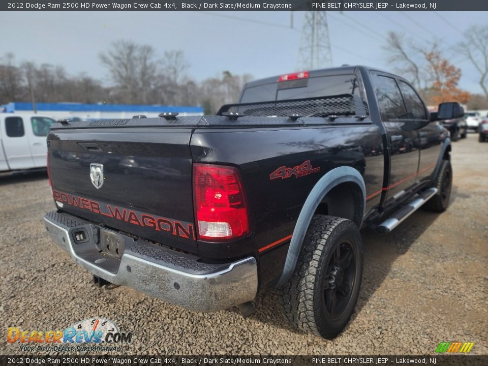 2012 Dodge Ram 2500 HD Power Wagon Crew Cab 4x4 Black / Dark Slate/Medium Graystone Photo #6