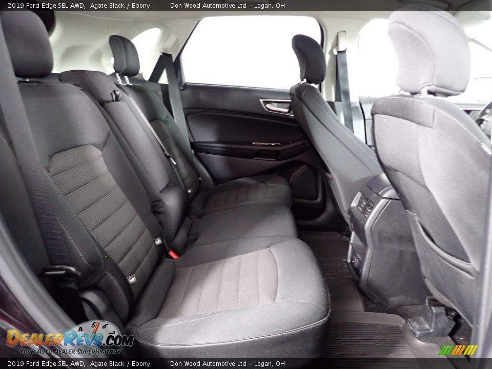 2019 Ford Edge SEL AWD Agate Black / Ebony Photo #29