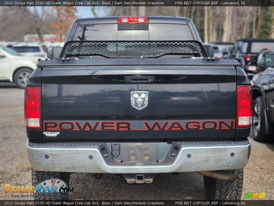 2012 Dodge Ram 2500 HD Power Wagon Crew Cab 4x4 Black / Dark Slate/Medium Graystone Photo #7