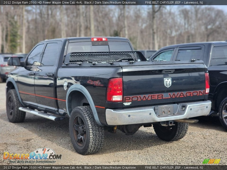 2012 Dodge Ram 2500 HD Power Wagon Crew Cab 4x4 Black / Dark Slate/Medium Graystone Photo #8