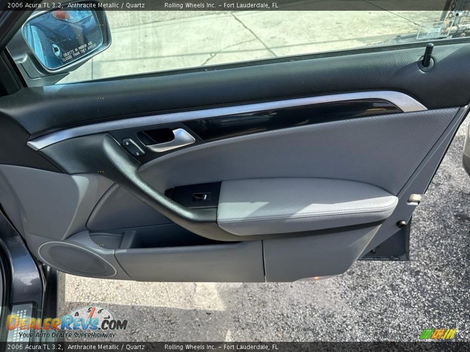 2006 Acura TL 3.2 Anthracite Metallic / Quartz Photo #2