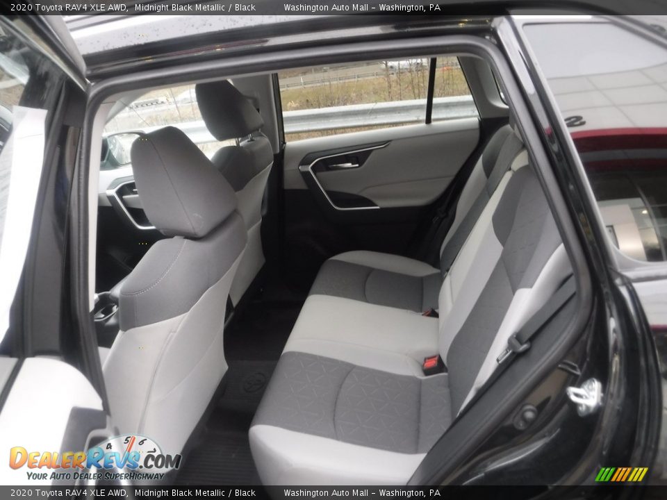 2020 Toyota RAV4 XLE AWD Midnight Black Metallic / Black Photo #29