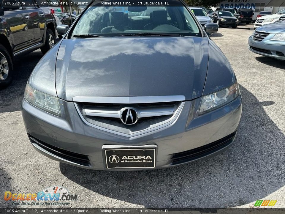 2006 Acura TL 3.2 Anthracite Metallic / Quartz Photo #8