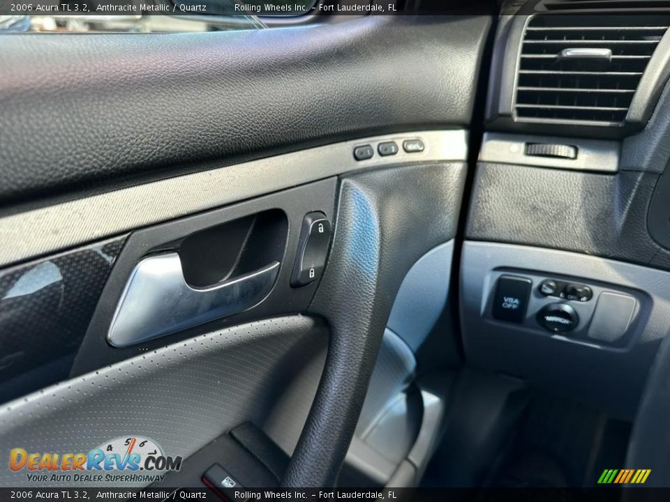 2006 Acura TL 3.2 Anthracite Metallic / Quartz Photo #14