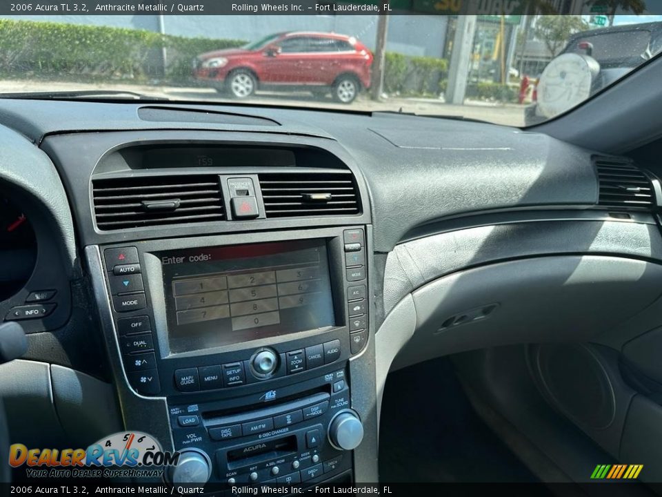 2006 Acura TL 3.2 Anthracite Metallic / Quartz Photo #15