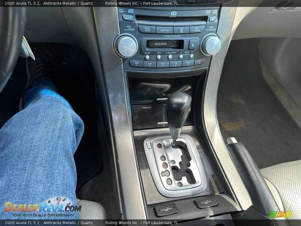 2006 Acura TL 3.2 Anthracite Metallic / Quartz Photo #17